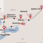 Reisen Aktuell Kanada Route