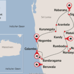 Reisen Aktuell Sri Lanka Route