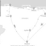 Journaway Spanien Norden Route