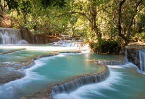 ReisenAktuell Rundreise Laos Kuang Si Wasserfall