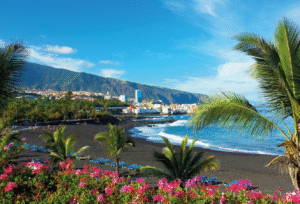 Reisen Aktuell Langzeiturlaub Teneriffa Puerto De La Cruz Strand