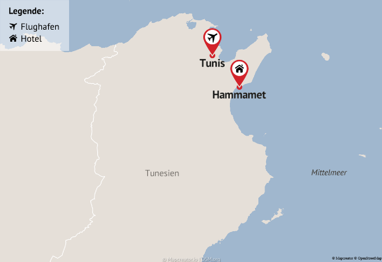 Reisen Aktuell Langzeiturlaub Tunesien Karte