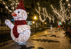 Reisen Aktuell Madeira Funchal Weihnachten Dekoration