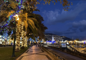 Reisen Aktuell Madeira Funchal Weihnachten Dekoration1