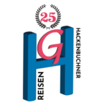 25 Jahre HG Reisen Logo