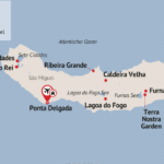 Reisen Aktuell Azoren Reisekarte