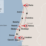 Reisen Aktuell Portugal RR Reisezielkarte