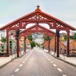 Reisen Aktuell Norwegen Rundreise Trondheim Holzbrücke Gamle Bybro