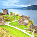Reisen Aktuell Schottland Rundreise Loch Ness See Ruine Von Urquhart Castle