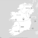 Journaway Irland Cityhopping Route