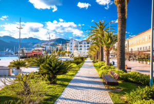 Reisen Aktuell Montenegros Küstenschätze Porto Montenegro Promenade