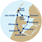Ameropa De Willemstaad Nordholland Friesland Route