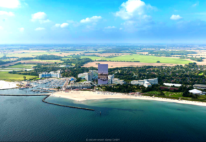 Reisen Aktuell Ostsee Ostseehotel Midgard Luftansicht
