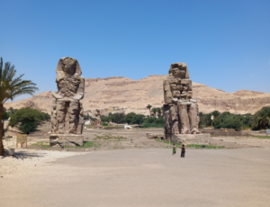 Ägypten Memnon Kolosse