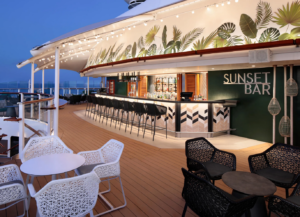 Berge Und Meer Celebrity Silhouette Sunset Bar