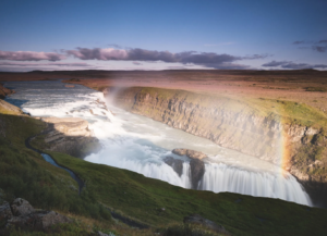 Berge Und Meer Island Gulfoss