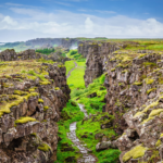 Berge Und Meer Island Pingvellir Nationalpark