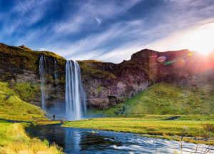 Berge Und Meer Island Seljalandsfoss