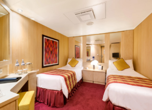 Berge Und Meer Südafrika MSC Armonia Innenkabine Beispiel