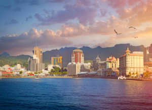 Berge Und Meer Südafrika MSC Armonia Mauritius Port Louis