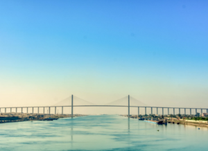 Berge Und Meer Südafrika MSC Armonia Suezkanal