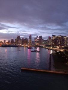 Singapur Blick Auf Die Skyline 2