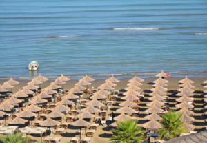 Berge Und Meer Albanien Kavaje Lotus Beach Resort Strand