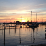 Reisen Aktuell Ostsee Damp Sonnenuntergang
