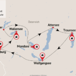 Reisen Aktuell Radrundreise Salzkammergut Route
