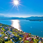 Reisen Aktuell Radrundreise Salzkammergut Traunsee Panoramablick