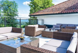 ReisenAktuell Bayerischer Wald Robenstein Aktivhotel Dachterrasse