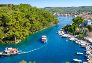 ReisenAktuell Korfu Luftansicht Auf Insel Paxos