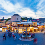 ReisenAktuell Rhodos Stadt Bei Nacht
