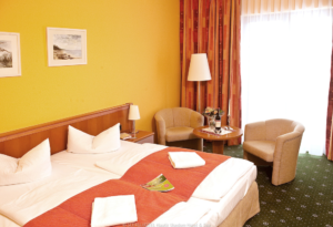 ReisenAktuell Usedom Seetelhotel Nautic Usedom Doppelzimmer Landseite Beispiel
