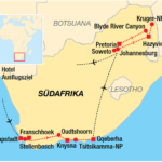 Trendtours Südafrika C´PT111 Route Trendtours Südafrika C´PT111 Route