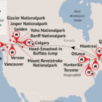 Reisen Aktuell Kanada Route Reisen Aktuell Kanada Route