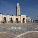 Reisen Aktuell Marokko Casablanca Hassan II Moschee Vorplatz Reisen Aktuell Marokko Casablanca Hassan II Moschee Vorplatz