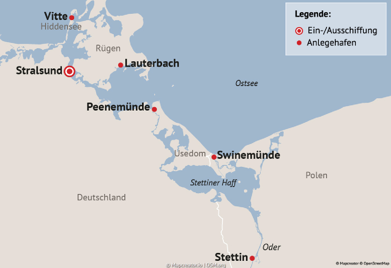 Reisen Aktuell Zauber Der Ostseeküste Route
